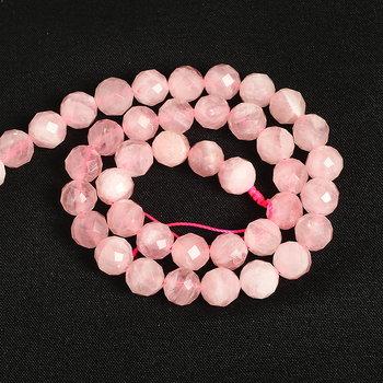 Labave perle Madagascar prah kristal, okrugle, polirane, brend Also butterfly