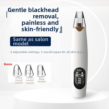 Juodųjų dėmių siurbimo įrenginys — elektrinis, namų naudojimui, stiprus siurbimas, modelis 5678, 3 greičiai, odai saugu