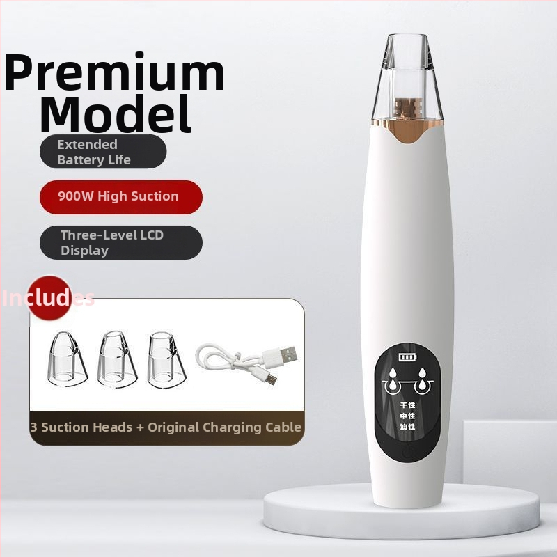 Juodųjų dėmių siurbimo įrenginys — elektrinis, namų naudojimui, stiprus siurbimas, modelis 5678, 3 greičiai, odai saugu