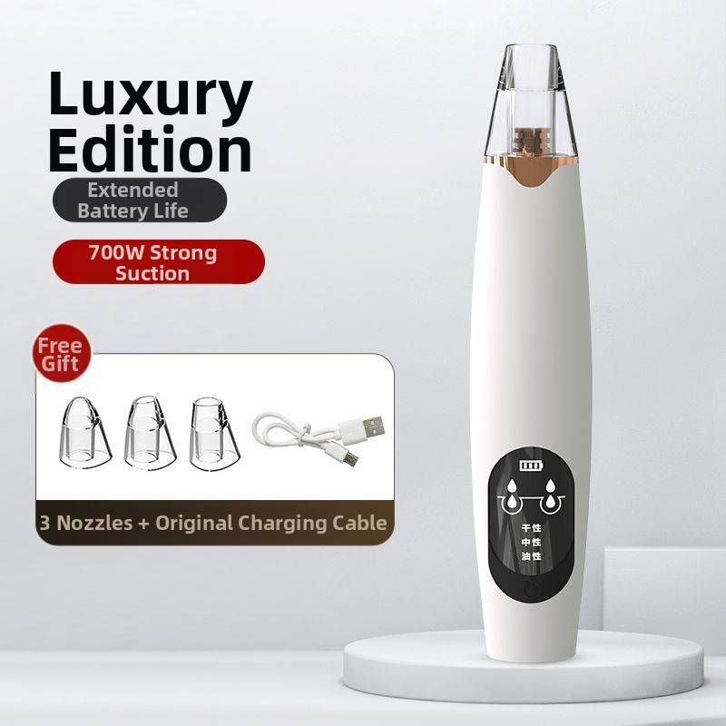 Juodųjų dėmių siurbimo įrenginys — elektrinis, namų naudojimui, stiprus siurbimas, modelis 5678, 3 greičiai, odai saugu