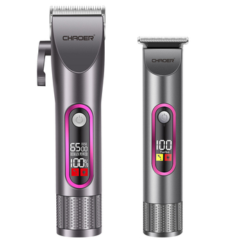 Vyrų namų plaukų kirpimo mašinėlė — Įkraunamas/dvigubos maitinimo šaltinis, Įmontuota baterija 1200–2000 mAh, Darbo laikas 3–6 val., Nerūdijančio plieno peiliukai