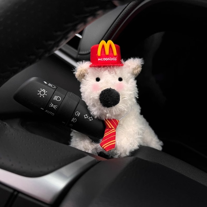 Automobilio vidaus pliušinė dekoracinė lėlė — Medžiaga: plišas; Stilius: karikatūra; Funkcija: Dekoravimas