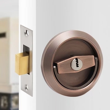 Húzógömb zár belső ajtókhoz — rejtett kivitel, 304 rozsdamentes acél, golyózár típusú, kétoldalas