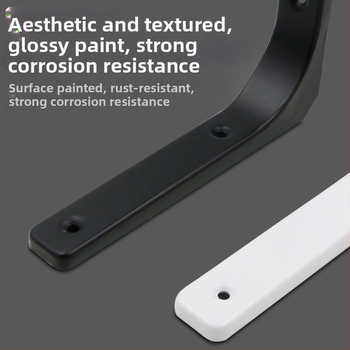 L-tvarovaný stena nosič na skladovanie, materiál: za studena valcovaná oceľ/nerezová oceľ, model 484848, pre nástenné skladovanie, štýl: moderný minimalizmus