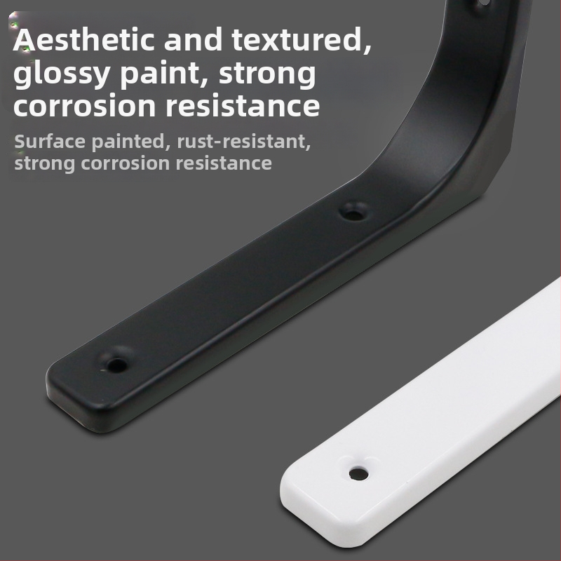 L-tvarovaný stena nosič na skladovanie, materiál: za studena valcovaná oceľ/nerezová oceľ, model 484848, pre nástenné skladovanie, štýl: moderný minimalizmus