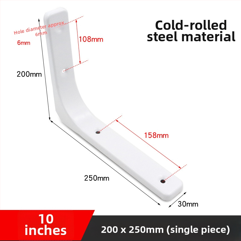 L-tvarovaný stena nosič na skladovanie, materiál: za studena valcovaná oceľ/nerezová oceľ, model 484848, pre nástenné skladovanie, štýl: moderný minimalizmus