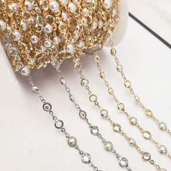 Lant DIY din cupru pentru bijuterii, cu electroplacare și opțiune de personalizare