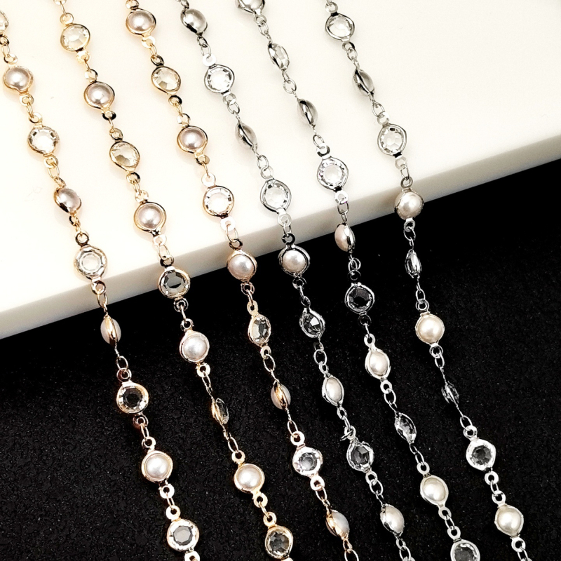 Lant DIY din cupru pentru bijuterii, cu electroplacare și opțiune de personalizare