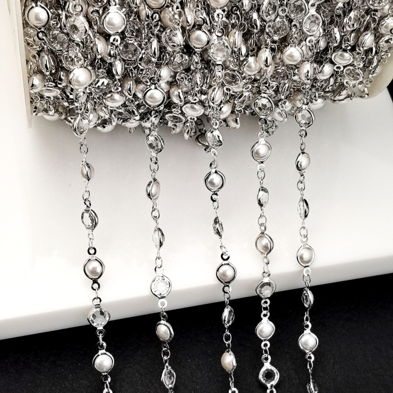 Lant DIY din cupru pentru bijuterii, cu electroplacare și opțiune de personalizare