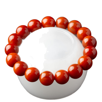 DIY set nakita od agata — unisex narukvica i ogrlica s plamenim uzorkom, Chen Yiliu, proljeće 2025.