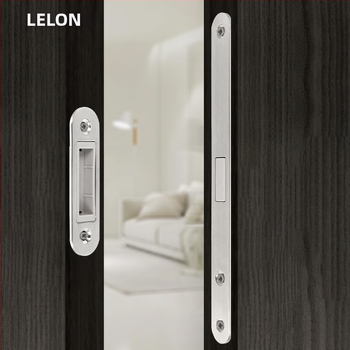 Vidinių durų mediniams durims užrakinimo korpusas, magnetinis tylus užraktas, nerūdijantis plienas, modeliai RML-39/RML-41, modernus stilius