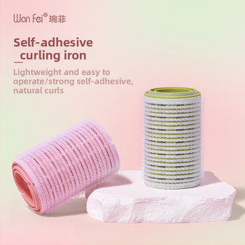 Līmējamā matu rulīte ar gaisu un apjomīgu veidošanu (Tips: Līmējamā matu rulīte; Materiāls: Nilon; Zīmols: Kawa qier; Importēts: Nē; Piemērots: ikdienas lietotāji)