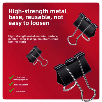 Deli veľký klip z nehrdzavejúcej ocele