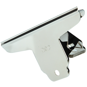 Metāla biļešu klipsis ar kalnu formu, zīmols Deli, modelis 9531, materiāls: metāls, iepakojums: PP maisiņš