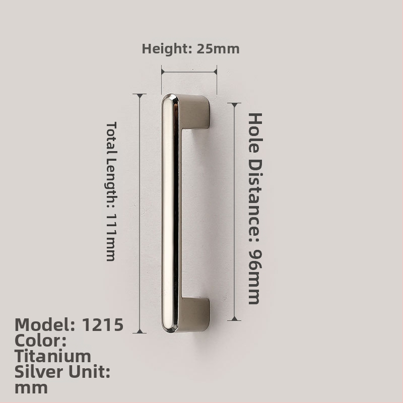 Úchytky do dvierok skriniek | Moderná jednoduchosť, zliatina zinku, liatie pod tlakom, modely 1215/5297/5521