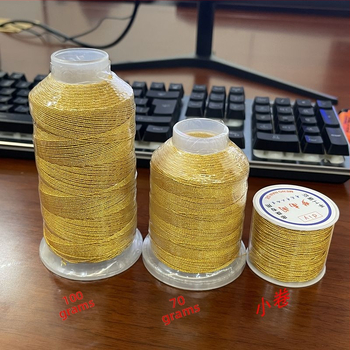 Niť pre DIY náramky, kovové vlákno, ručne pletená šnúrka, jednoduchý štýl, Mengnang Pavilion