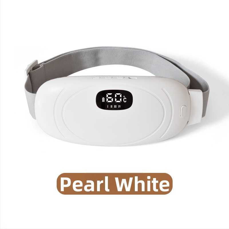 Menstruacijų šildymo juosta su USB maitinimu, vibro ir karšto kompreso principas, 4 lygiai, 4 masažo galvutės, KJH