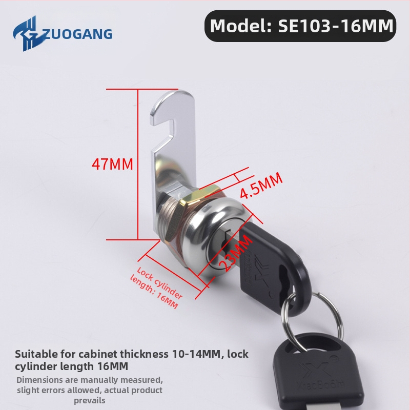 Kasti lukk, tsink sulam ja raud, mudelid 16/20/25/30/32; sobivad pöörlev keele luku, ümmargune lukk, postkast, metallkapp, failikapp, piimakarp, sahtel, kontor, elektriline kasti, kaasaegne stiil