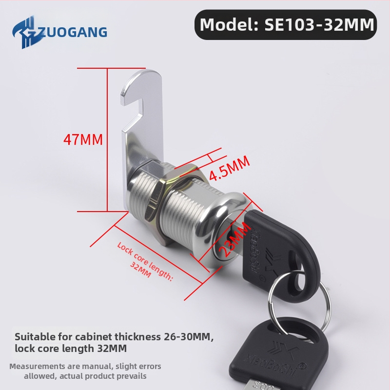 Kasti lukk, tsink sulam ja raud, mudelid 16/20/25/30/32; sobivad pöörlev keele luku, ümmargune lukk, postkast, metallkapp, failikapp, piimakarp, sahtel, kontor, elektriline kasti, kaasaegne stiil