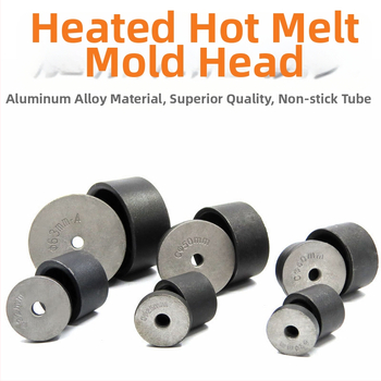 Elektrinė šilumos litavimo galvutė PPR vamzdžių suvirinimui, aliuminio lydinio korpusas, apvali viršūnė, skersmuo 20–110 mm, temperatūra iki 300°C, galia 800 W