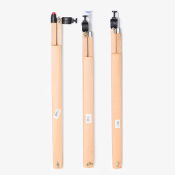 Drveni set s trokutastim pravilo, protractorom i kompasom za učenje; komponente: protractor, trokutasto pravilo, kompas; materijal: drvo; neto težina: protractor 275 g, trokutasto pravilo 530 g, kompas 225 g; pakiranje: 50 komada