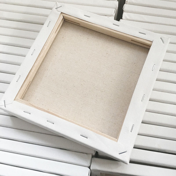 Olajfestmény keret, négyzetes, fenyőfából és sűrű deszkából, rajzoláshoz, Fabric Bang márka