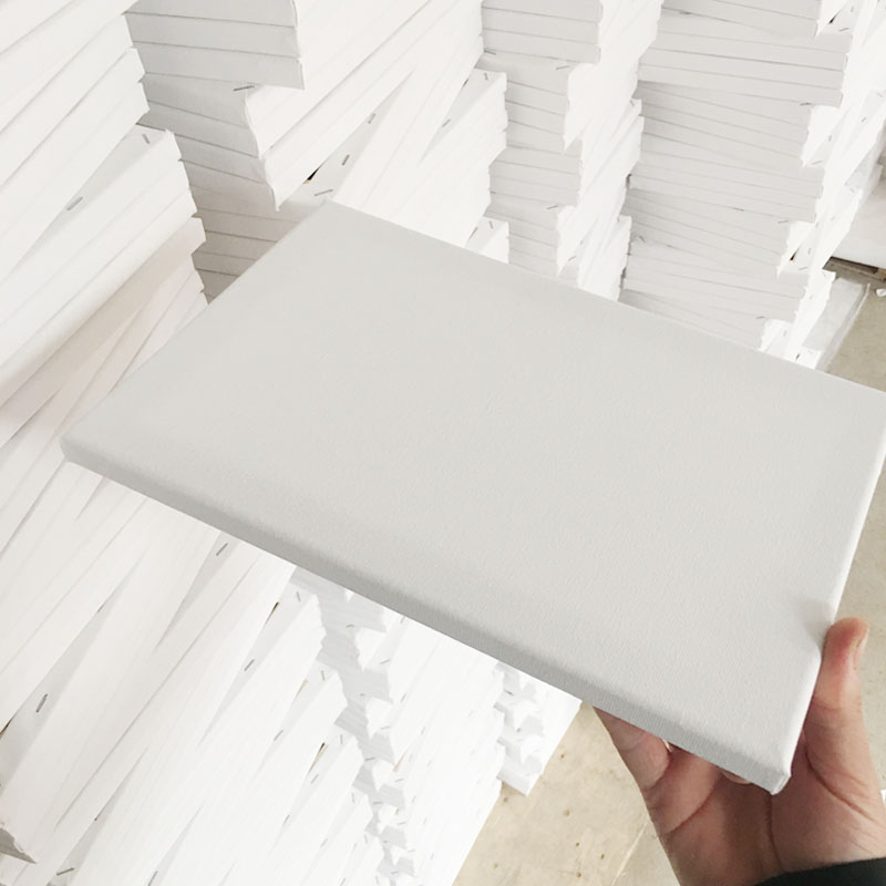 Olajfestmény keret, négyzetes, fenyőfából és sűrű deszkából, rajzoláshoz, Fabric Bang márka