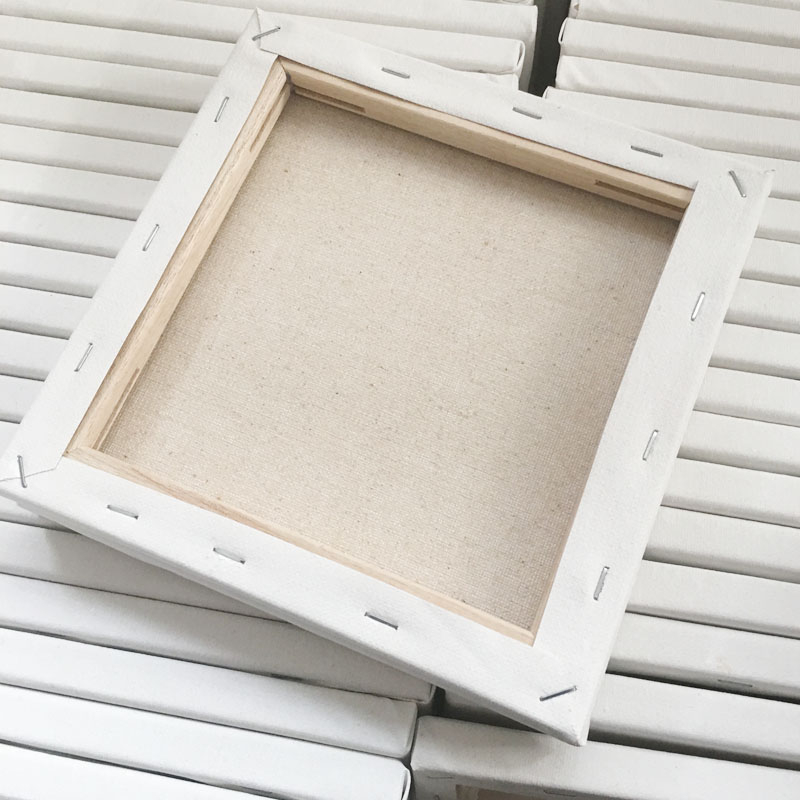 Olajfestmény keret, négyzetes, fenyőfából és sűrű deszkából, rajzoláshoz, Fabric Bang márka