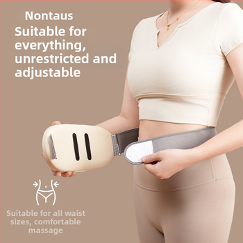 Riebalų deginimo masažuoklis su vibracija ir karštu spaudimu, USB maitinimas, kompiuterio tipo valdymas, iki 4 masažo galvučių, nuolatinis kintamų pavarų valdymas