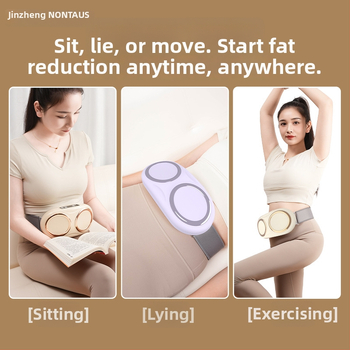 Riebalų deginimo masažuoklis su vibracija ir karštu spaudimu, USB maitinimas, kompiuterio tipo valdymas, iki 4 masažo galvučių, nuolatinis kintamų pavarų valdymas