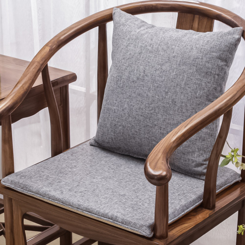 Μαξιλάρι καθίσματος για Taishi καρέκλες και καρέκλες από μασίφ ξύλο – ύφασμα πολυεστερικής ίνας, γέμισμα σφουγγάρι, προσαρμοστικό, κατάλληλο για σαλόνι, μελέτη, εστιατόριο και εμπορικούς χώρους