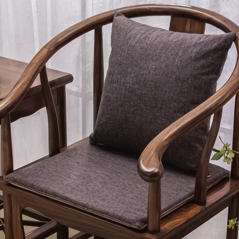 Μαξιλάρι καθίσματος για Taishi καρέκλες και καρέκλες από μασίφ ξύλο – ύφασμα πολυεστερικής ίνας, γέμισμα σφουγγάρι, προσαρμοστικό, κατάλληλο για σαλόνι, μελέτη, εστιατόριο και εμπορικούς χώρους