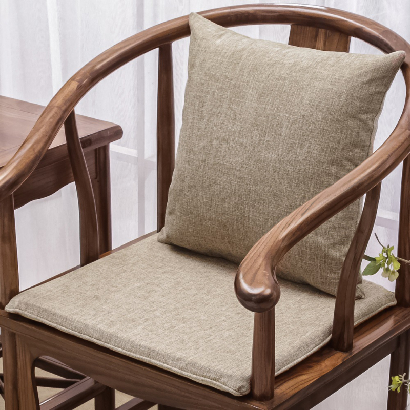 Μαξιλάρι καθίσματος για Taishi καρέκλες και καρέκλες από μασίφ ξύλο – ύφασμα πολυεστερικής ίνας, γέμισμα σφουγγάρι, προσαρμοστικό, κατάλληλο για σαλόνι, μελέτη, εστιατόριο και εμπορικούς χώρους