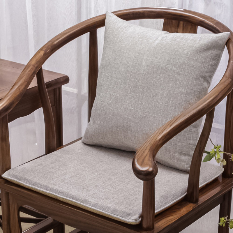 Μαξιλάρι καθίσματος για Taishi καρέκλες και καρέκλες από μασίφ ξύλο – ύφασμα πολυεστερικής ίνας, γέμισμα σφουγγάρι, προσαρμοστικό, κατάλληλο για σαλόνι, μελέτη, εστιατόριο και εμπορικούς χώρους