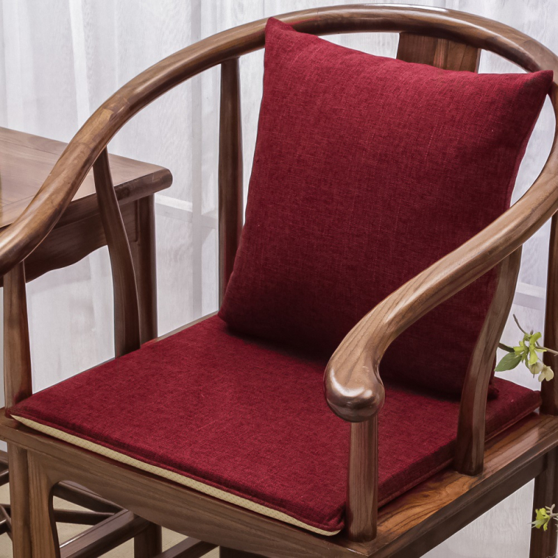 Μαξιλάρι καθίσματος για Taishi καρέκλες και καρέκλες από μασίφ ξύλο – ύφασμα πολυεστερικής ίνας, γέμισμα σφουγγάρι, προσαρμοστικό, κατάλληλο για σαλόνι, μελέτη, εστιατόριο και εμπορικούς χώρους