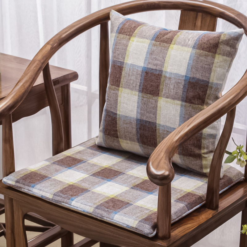 Μαξιλάρι καθίσματος για Taishi καρέκλες και καρέκλες από μασίφ ξύλο – ύφασμα πολυεστερικής ίνας, γέμισμα σφουγγάρι, προσαρμοστικό, κατάλληλο για σαλόνι, μελέτη, εστιατόριο και εμπορικούς χώρους
