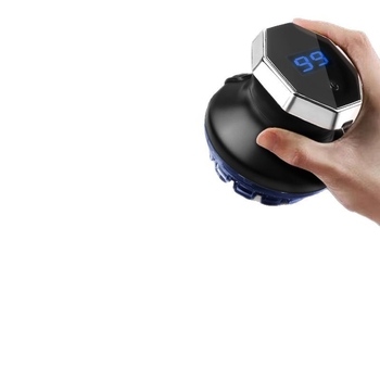 Namų UFO stiliaus automatinis savarankiškas galvos plaukų kirpimo įrankis, vyriškas daugiafunkcinis savarankiškas kirpimas, įmontuota baterija 300–500 mAh, veikimo laikas 0–1 h, šepetinis variklis, nerūdijančio plieno kirpimo galvutė, žemas triukšmas