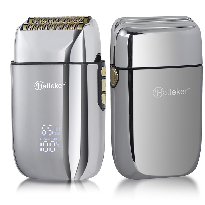 Електрическа самобръсначка с реципрочна двуглавна глава, LED дисплей, функция за пълно измиване на тялото, вградена батерия 1200–2000 mAh, време на работа над 60 минути