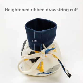 Beebide kingad puhtast puuvillast, talv 2022, multikas stiil, Muslintree/Cotton Tree kaubamärk; sobivad imikutele ja väikelastele vanuses 1–3 aastat