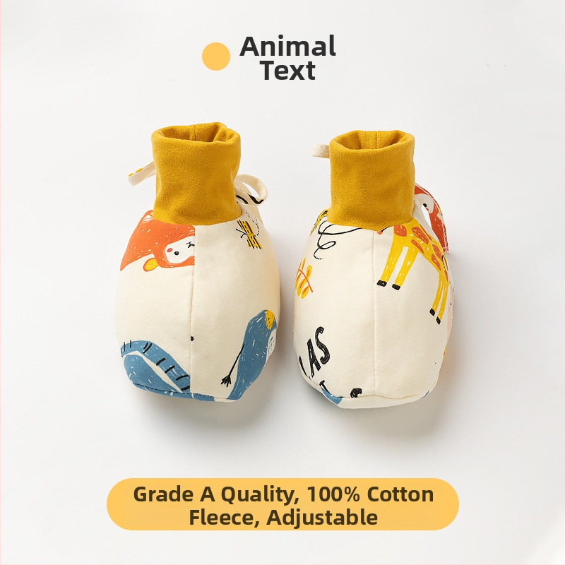 Beebide kingad puhtast puuvillast, talv 2022, multikas stiil, Muslintree/Cotton Tree kaubamärk; sobivad imikutele ja väikelastele vanuses 1–3 aastat