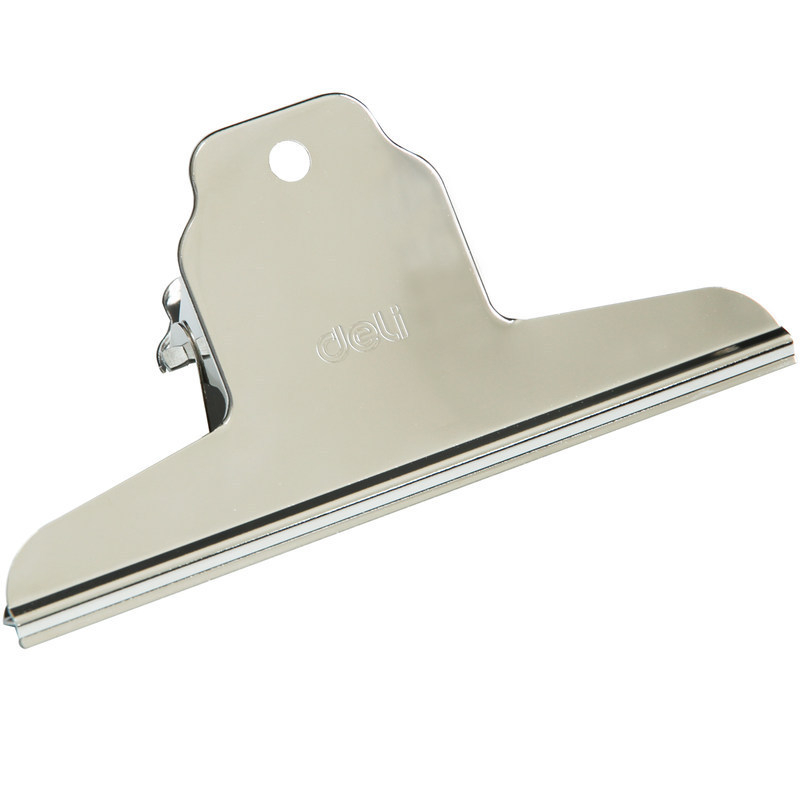 Liels nerūsējošā tērauda klips ar kalnu formu, 4 gab. iepakojumā (Zīmols: Deli)