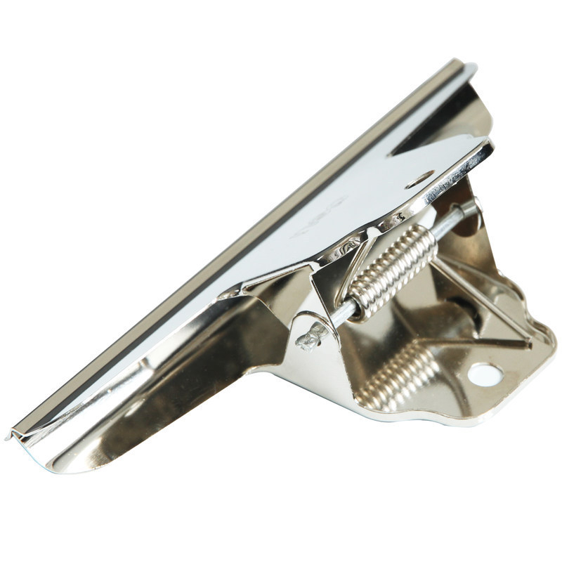 Liels nerūsējošā tērauda klips ar kalnu formu, 4 gab. iepakojumā (Zīmols: Deli)