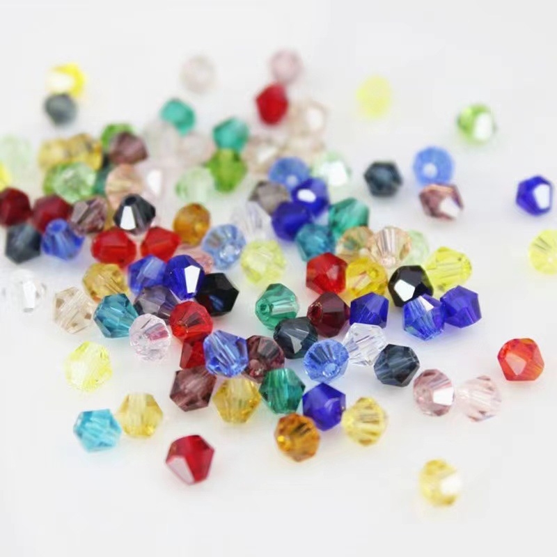 Mărgele libere din sticlă, finisaj glazurat, stil coreean, lustruite, brand Yike Jewelry