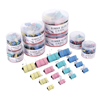 Garās asti klipu komplekts dokumentiem, metāla klipsi (Modeļa 1284, Bailicheng, Meng gang)