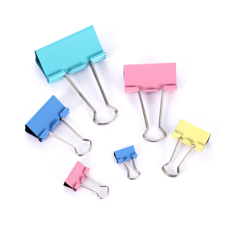 Garās asti klipu komplekts dokumentiem, metāla klipsi (Modeļa 1284, Bailicheng, Meng gang)