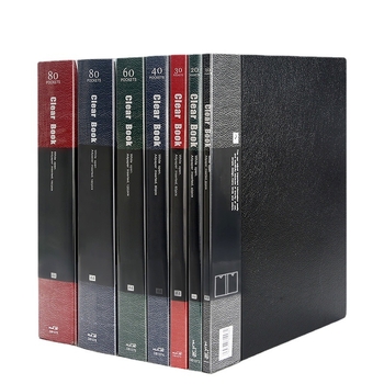 Dosar de informații din plastic A4 cu inserții transparente, model DB1071-DB1080, 10–100 pagini, imprimare logo, personalizare, grosime 0,7–1,2 mm