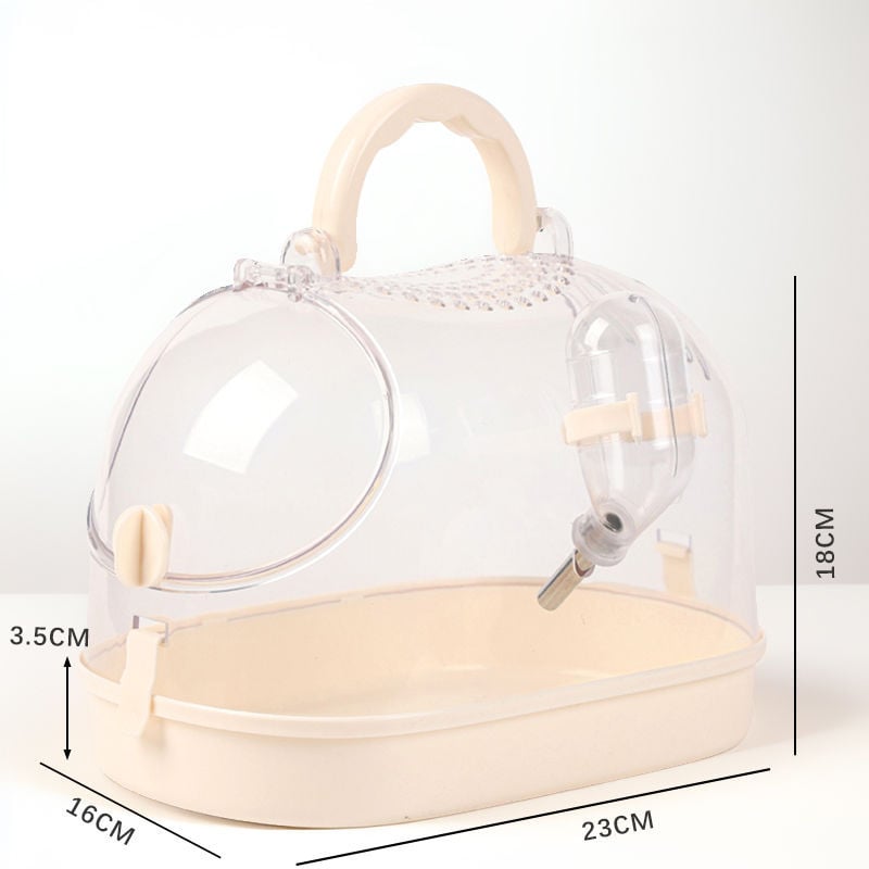 Nešiojamas papūgos išvykos narvas su transporto krepšiu, Prekės ženklas Happy Parrot, Medžiaga: Kitas, Kilmė: Šandongas, Importuota: Ne