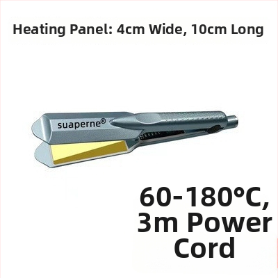 Žehlička na vlasy F3 s digitálnym displejom teploty, konštantné zahrievanie, vykurovacia plocha 21–30 mm, ekologická zliatina