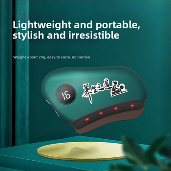 Elektriskā gua sha sejas ierīce ar temperatūras kontroli 30–50°C, modelis JZ-165, USB barošana, ABS korpuss