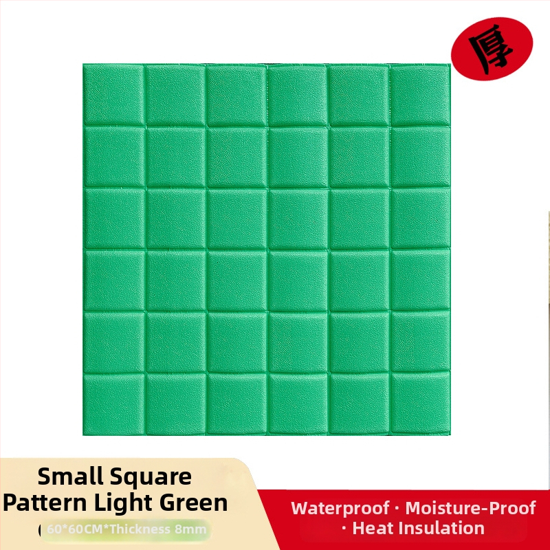 3D nástenná nálepka s tehlovým vzorom z XPE peny; vodotesná, odolná voči vlhkosti, tepelnoizolačná, olejovzdorná, samolepiaca dekorácia do obývačky, spálne alebo študovne